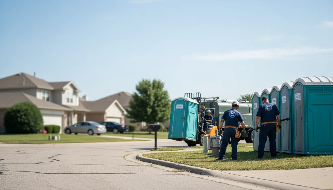 Porta Potty Rental in West Liberty, OH near me